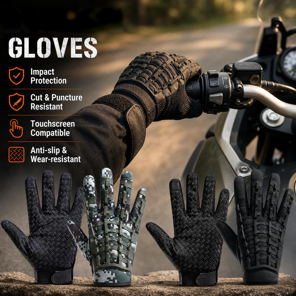 Work Glove Impact - Luvas Táticas com Tela Sensível ao