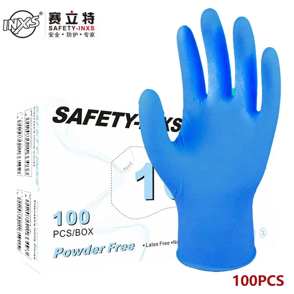 Exam Glove Nitrile - 100 PCS Luvas de Exame de