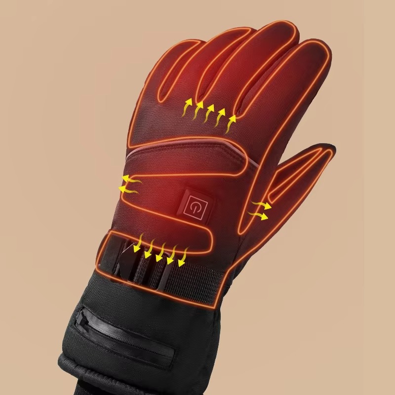 Ski Glove Waterproof - Luvas de Esqui Elétricas Airo para