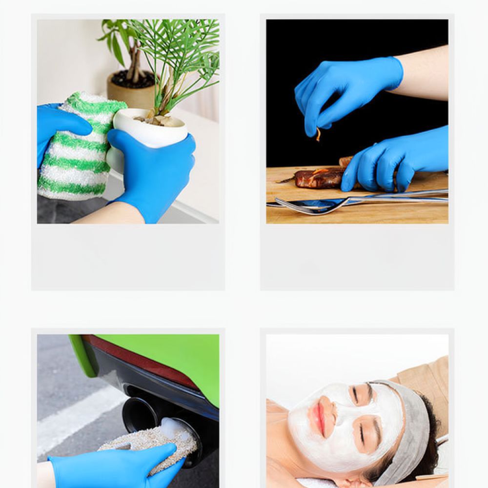 Luvas de nitrilo descartáveis, - Exam Glove Nitrile avaliação e preço