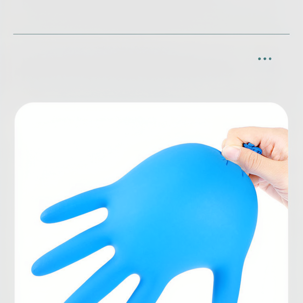 Luvas de nitrilo descartáveis, - Exam Glove Nitrile avaliação e preço