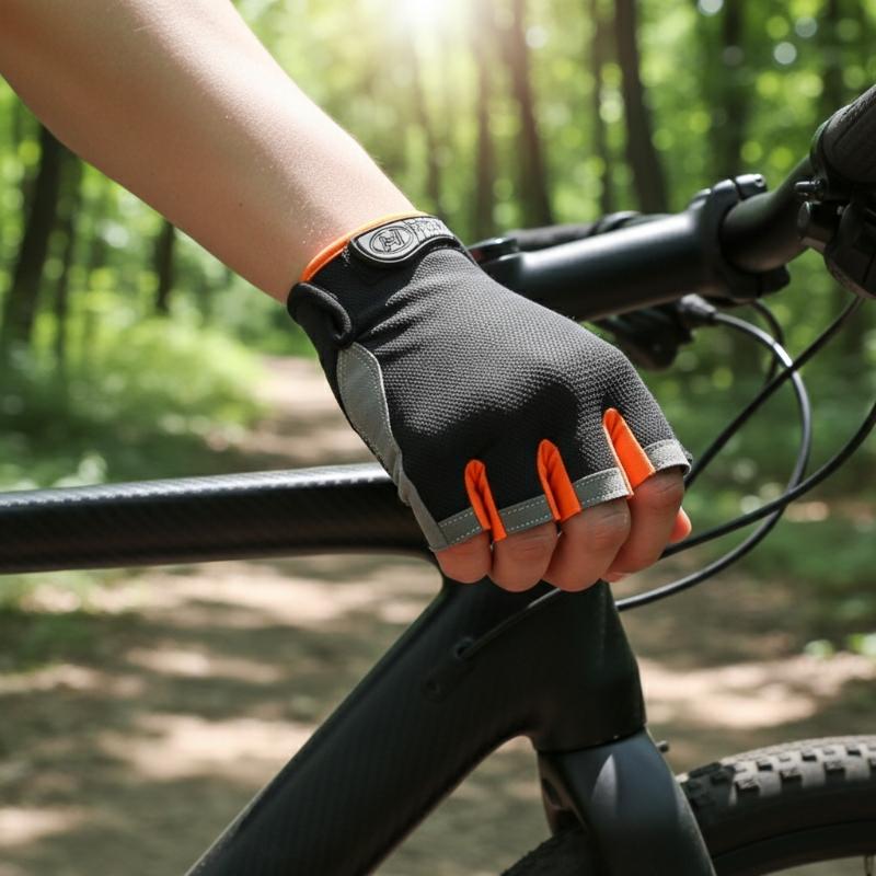 Luvas de Ciclismo Meio Dedo Ma - Fingerless Glove Knit avaliação e preço