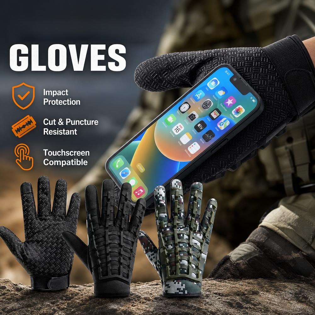 Luvas Táticas com Tela Sensíve - Work Glove Impact avaliação e preço