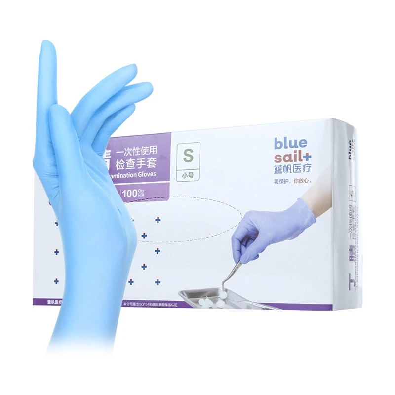 100 pçs/caixa luvas de nitrilo - Exam Glove Nitrile avaliação e preço