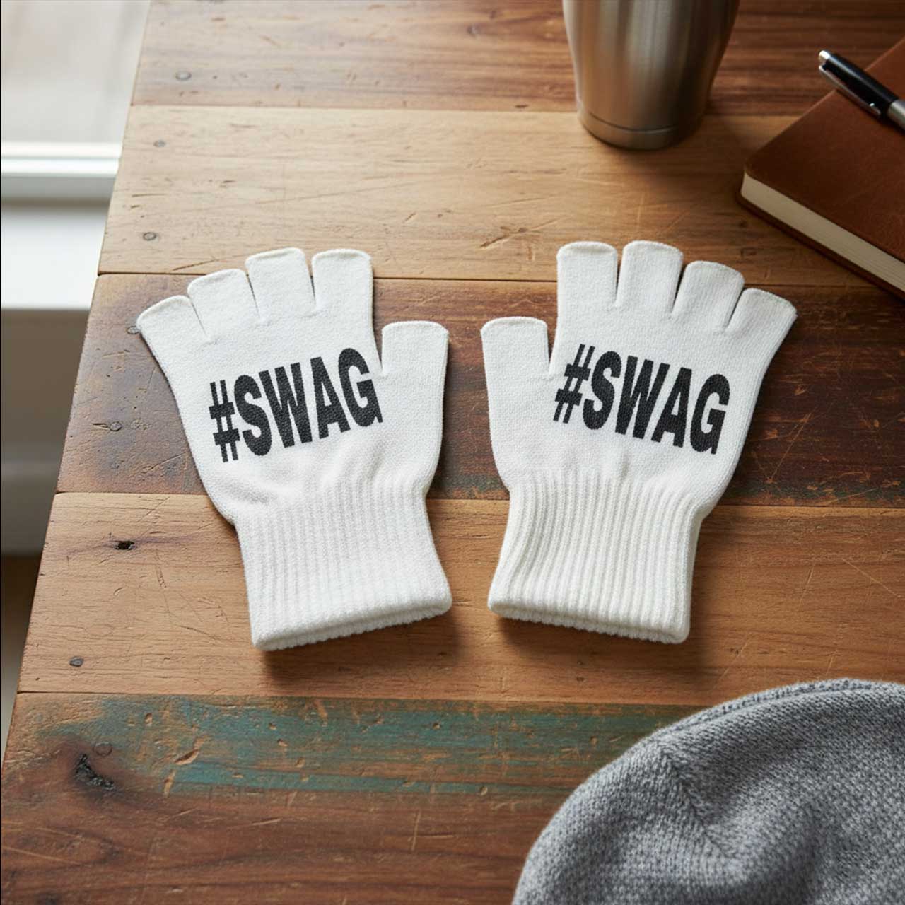 Luvas sem dedos unissex, luvas - Fingerless Glove Knit avaliação e preço