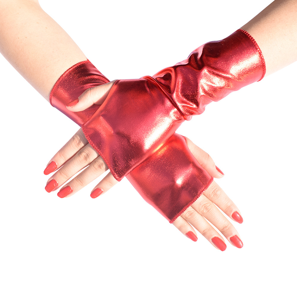 1 Par de Luvas Curtas Sem Dedo - Fingerless Glove Knit avaliação e preço